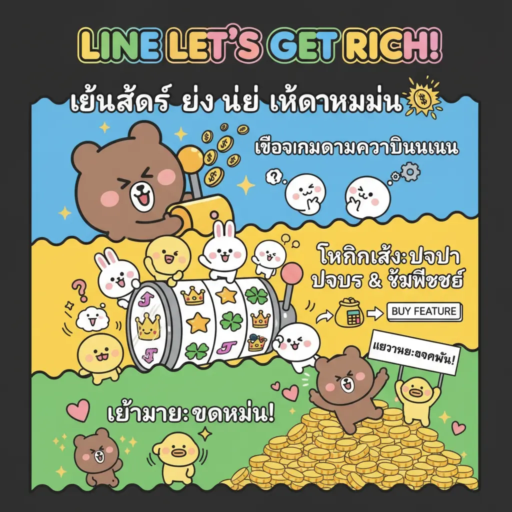 เล่นสล็อต ยัง ไง ให้แตกหมื่น - LINE Lets Get Rich
