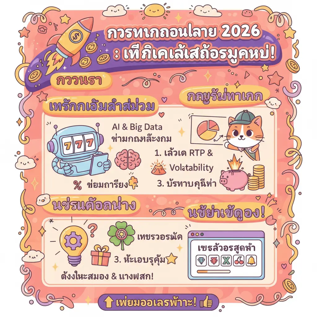 เทคนิคเล่นสลอต - การพนันออนไลน์