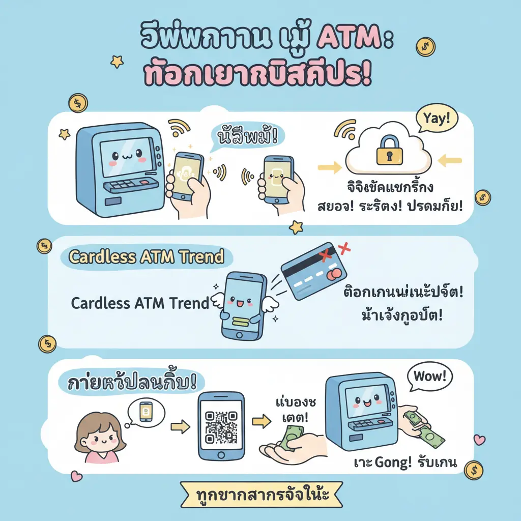 ถอนเงิน - ตู้ ATM