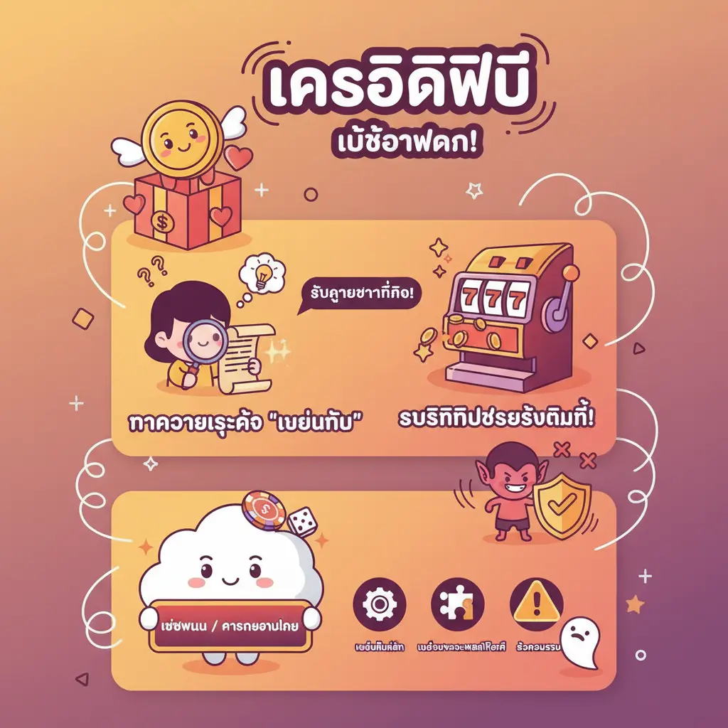 เครดิตฟรีไม่ต้องฝาก - เครดิตฟรี