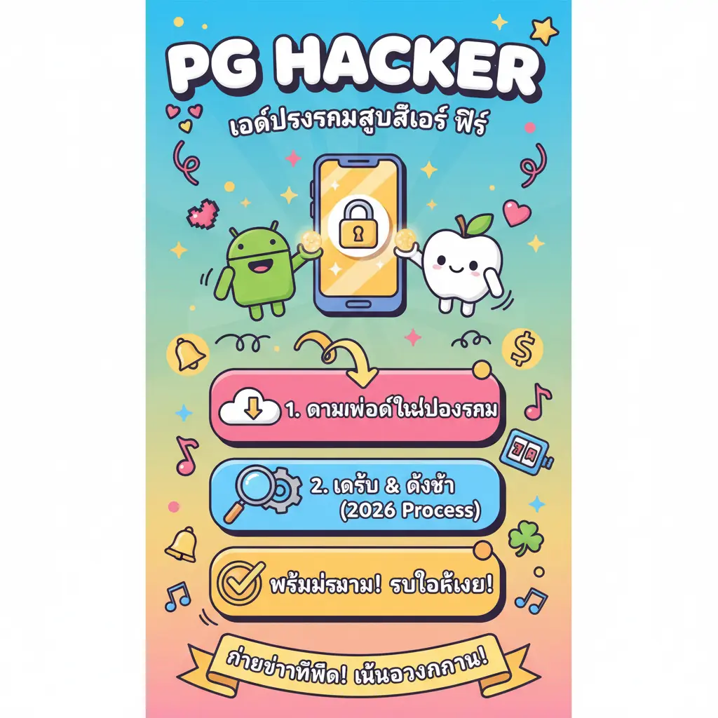 โหลดโปรแกรมสูตรสล็อต ฟรี - PG HACKER