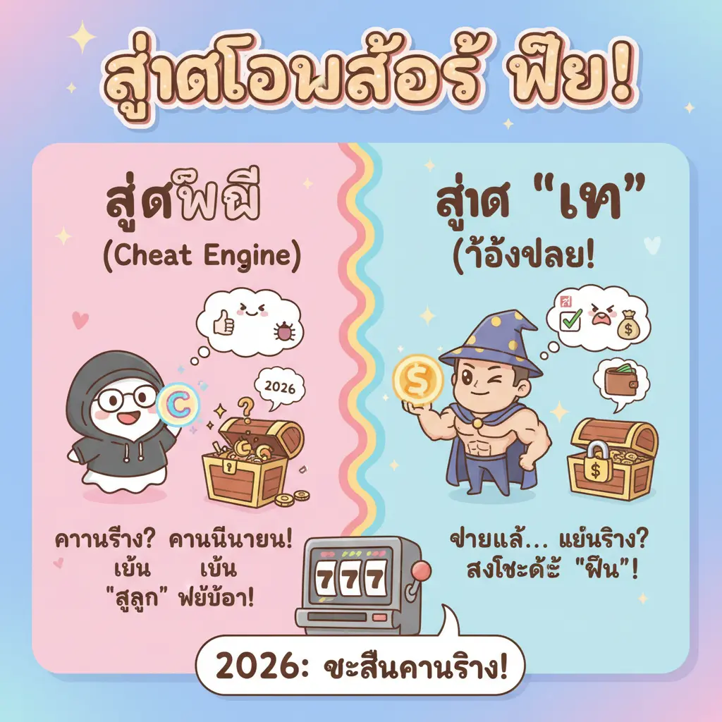 สูตรโกงสล็อต ฟรี - Cheat Engine